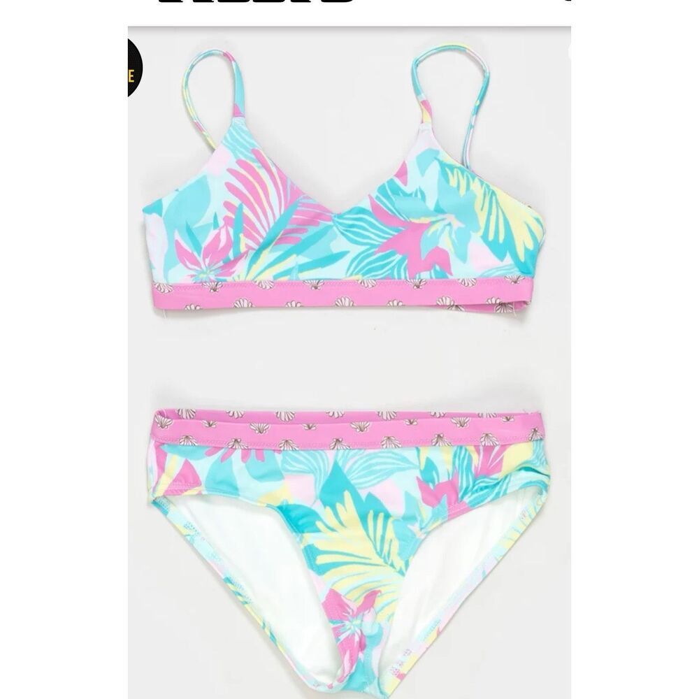 Billabong Girls Reversible Bikini Size 8